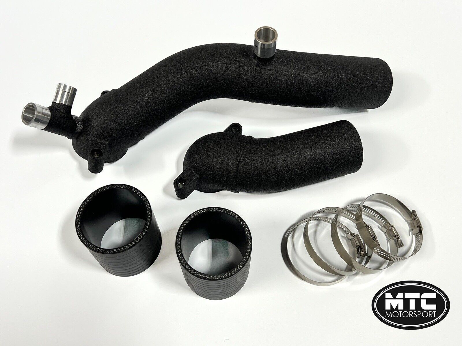 MTC MOTORSPORT AUDI RS6 RS7 C7 ENLARGED TURBO INTAKE INLET PIPES ALUMINIUM