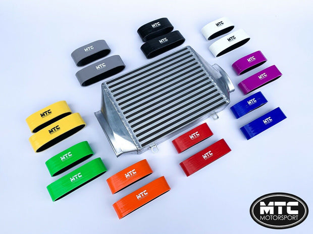 Mini R53 Cooper S Top Mount Intercooler and Snoot Boots 02-06 1.6 Silver | MTC Motorsport