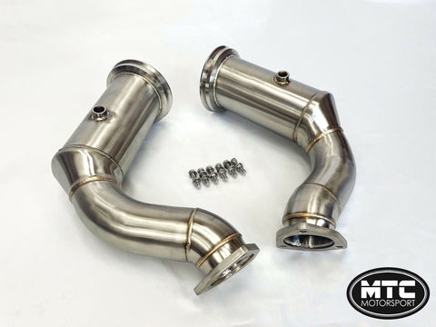 Audi RSQ8 Decat Downpipes | MTC Motorsport