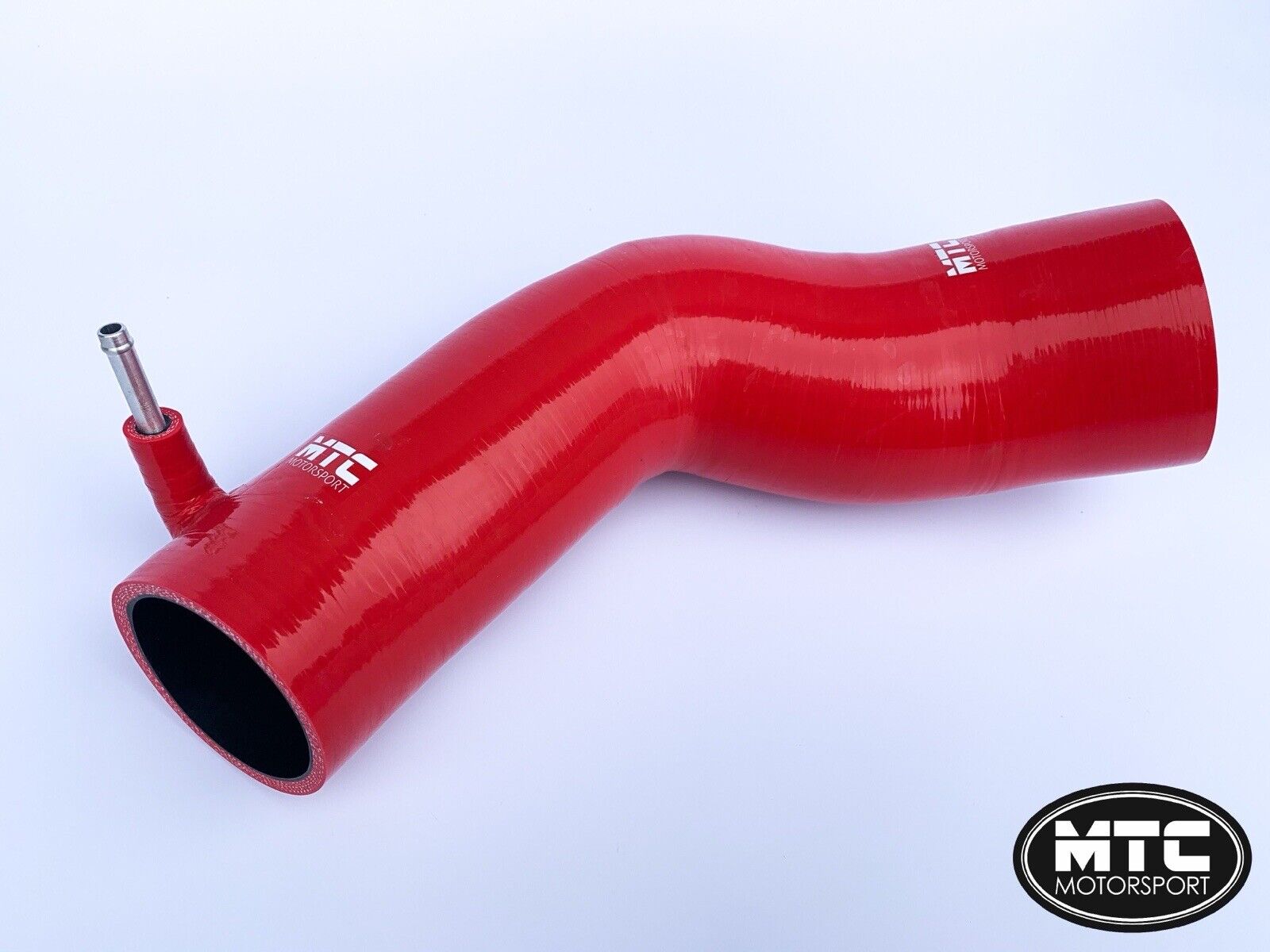 MTC MOTORSPORT AUDI S4 - S5 SILICONE INTAKE INLET HOSE 3.0 TFSI V6 RED