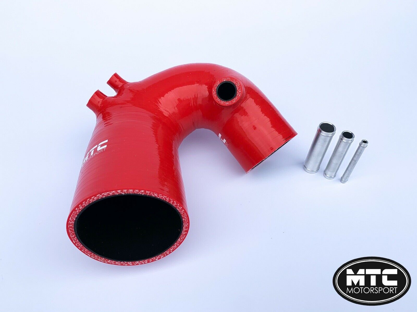 Fiat 500 595 695 Turismo Abarth Intake Hose Red Garrett Turbo | MTC Motorsport