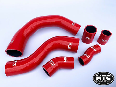 Ford Fiesta MK7 ST ST180 Boost Turbo Intercooler Hoses Red | MTC Motorsport
