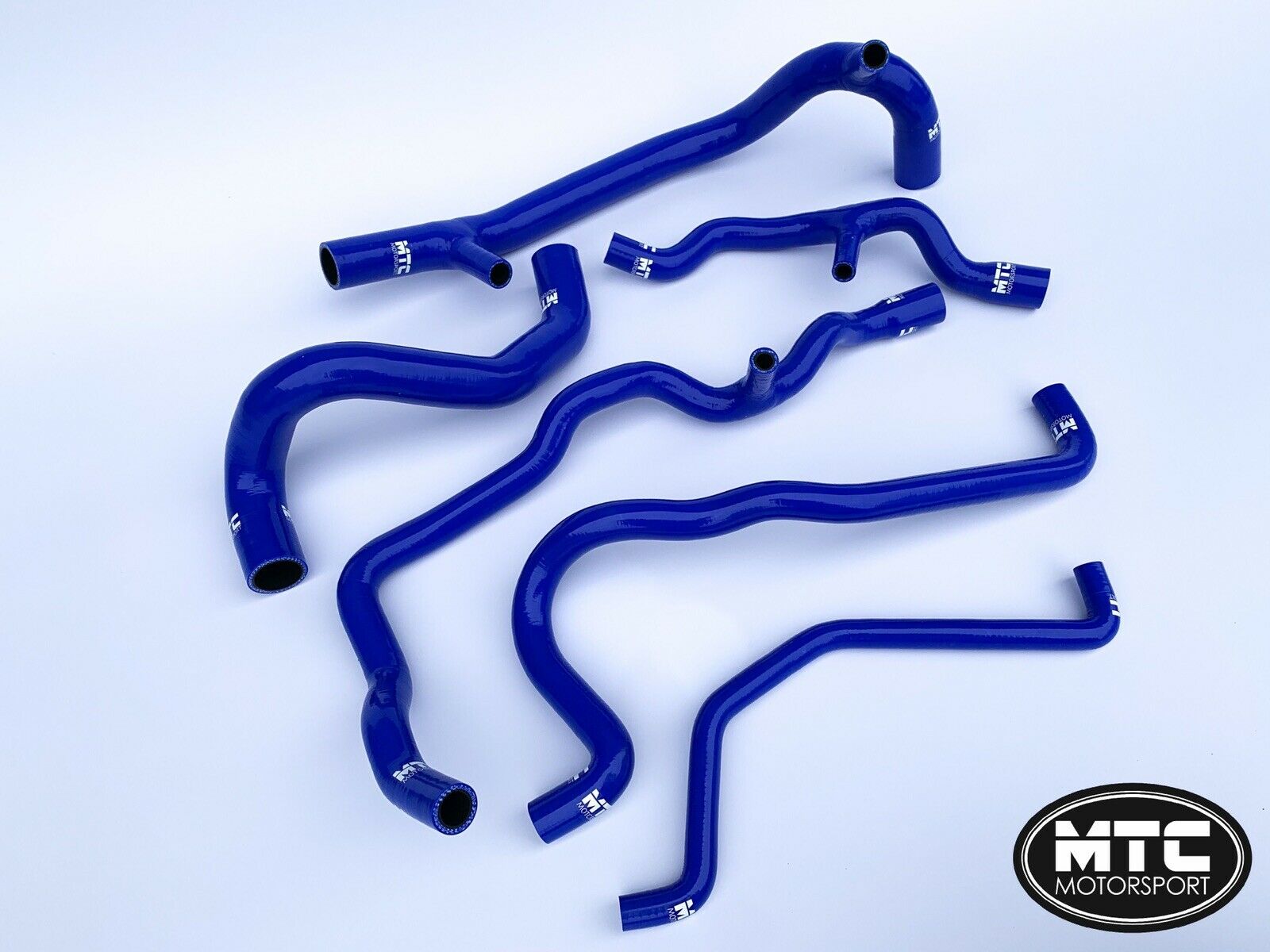 Renault Clio 172 182 Silicone Coolant Hoses for Phase 2 Blue | MTC Motorsport