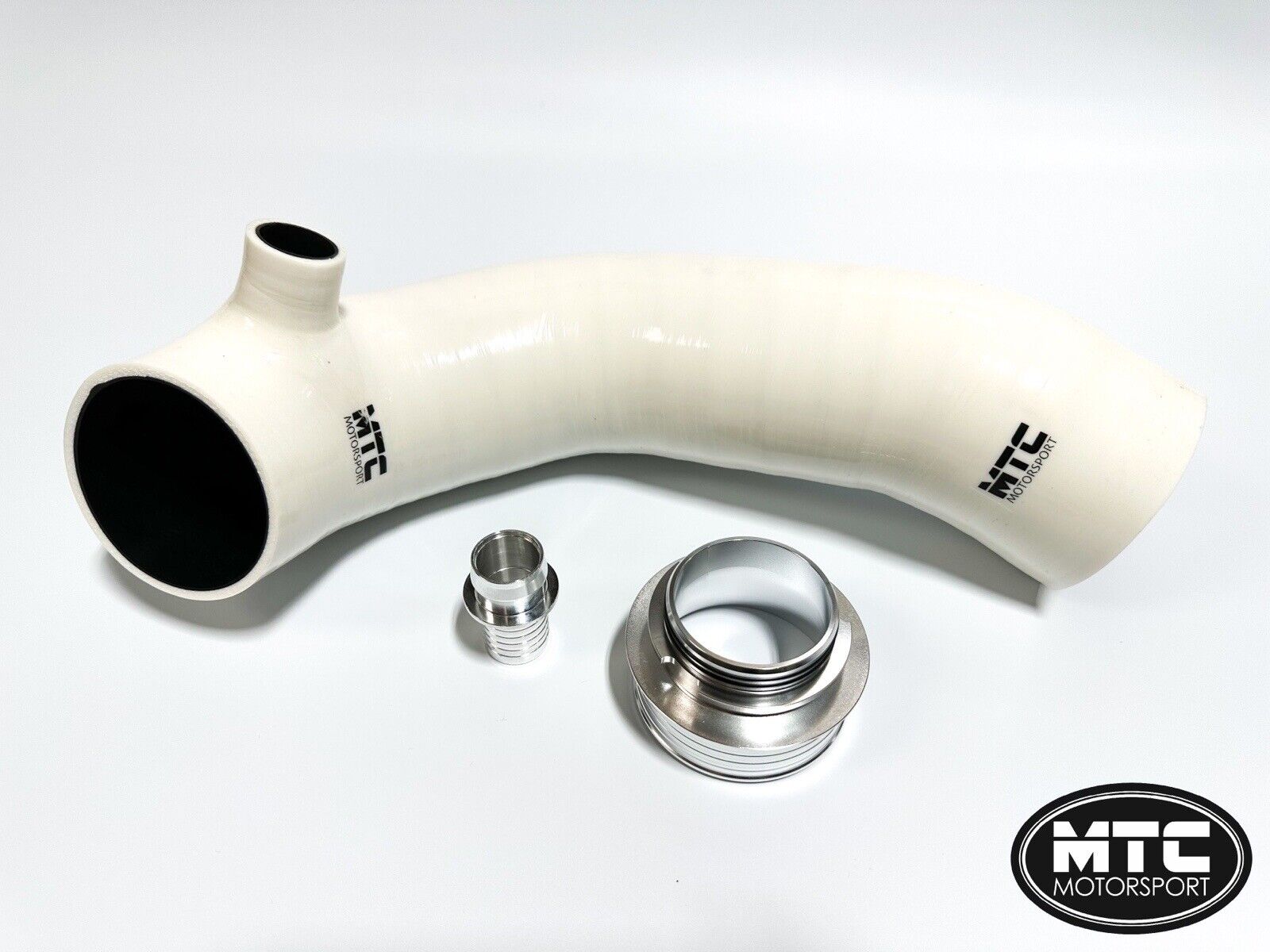 Intake Inlet Hose | Turbo Elbow PIpe Seat Leon Octavia 2.0T White | MTC Motorsport