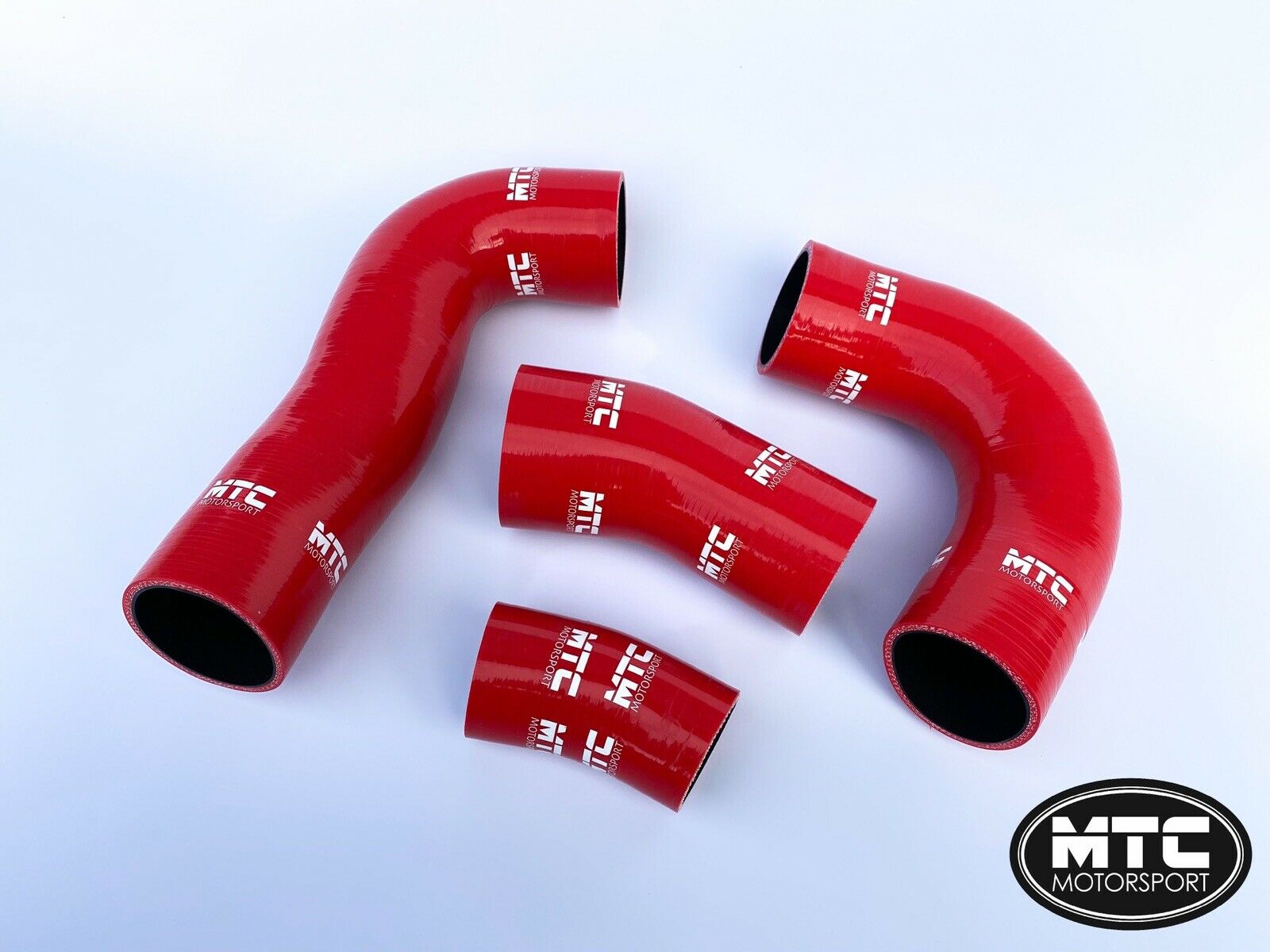 Golf R MK7 GTI 2.0 Turbo Silicone Boost Hoses Red | MTC Motorsport