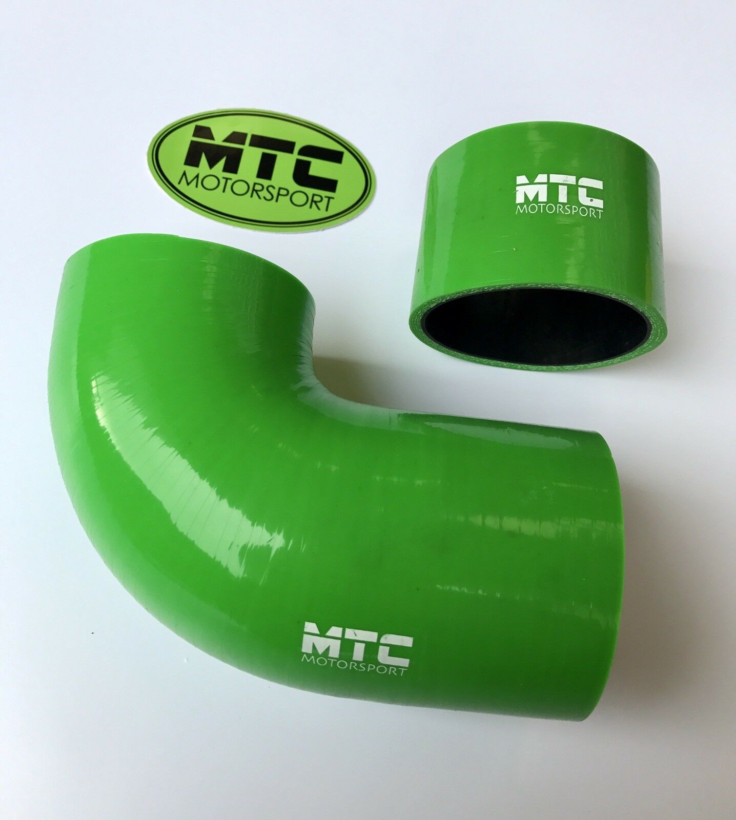 Ford Focus ST 225 2.5T Induction Intake Hoses Green | MTC Motorsport