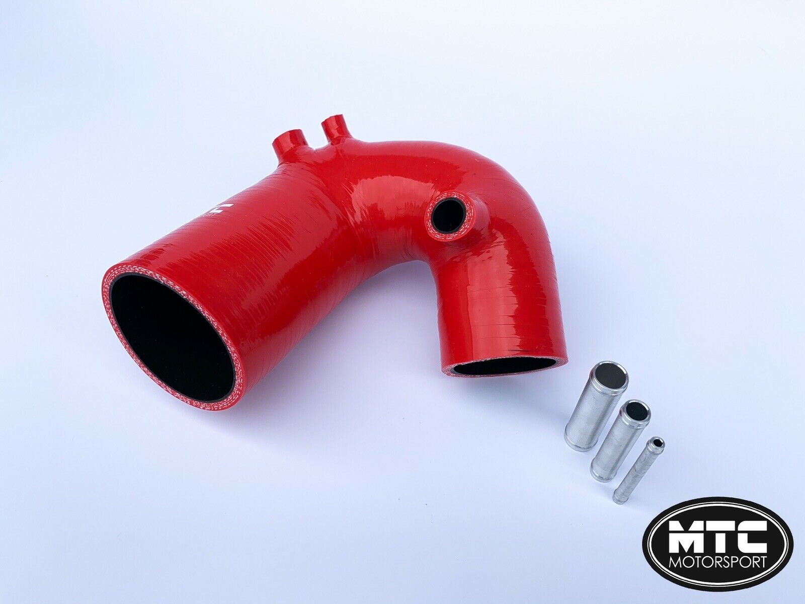 Fiat 500 595 695 Turismo Abarth Intake Hose Red Garrett Turbo | MTC Motorsport