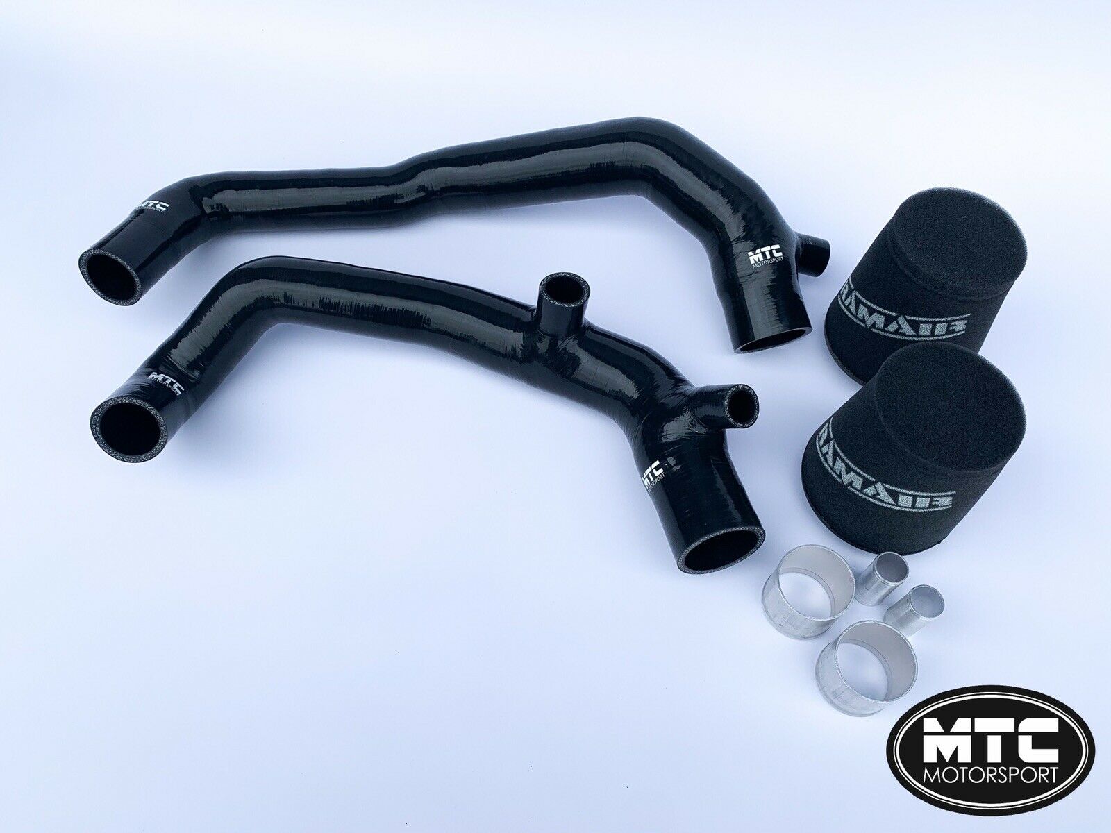 BMW 335i 135i Hybrid N54 High Flow Inlet Intakes 07-10 Black | MTC Motorsport