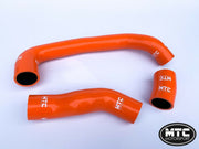 Ford Fiesta MK7 1.0 Ecoboost Intercooler Boost Turbo Hoses Orange | MTC Motorsport