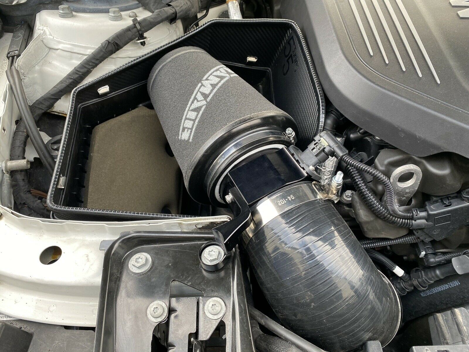 BMW 440i Turbo Intake Hose Kit With RamAir Filter and Heat Shield