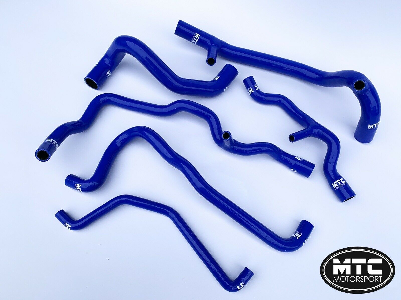 Renault Clio 172 182 Silicone Coolant Hoses for Phase 2 Blue | MTC Motorsport