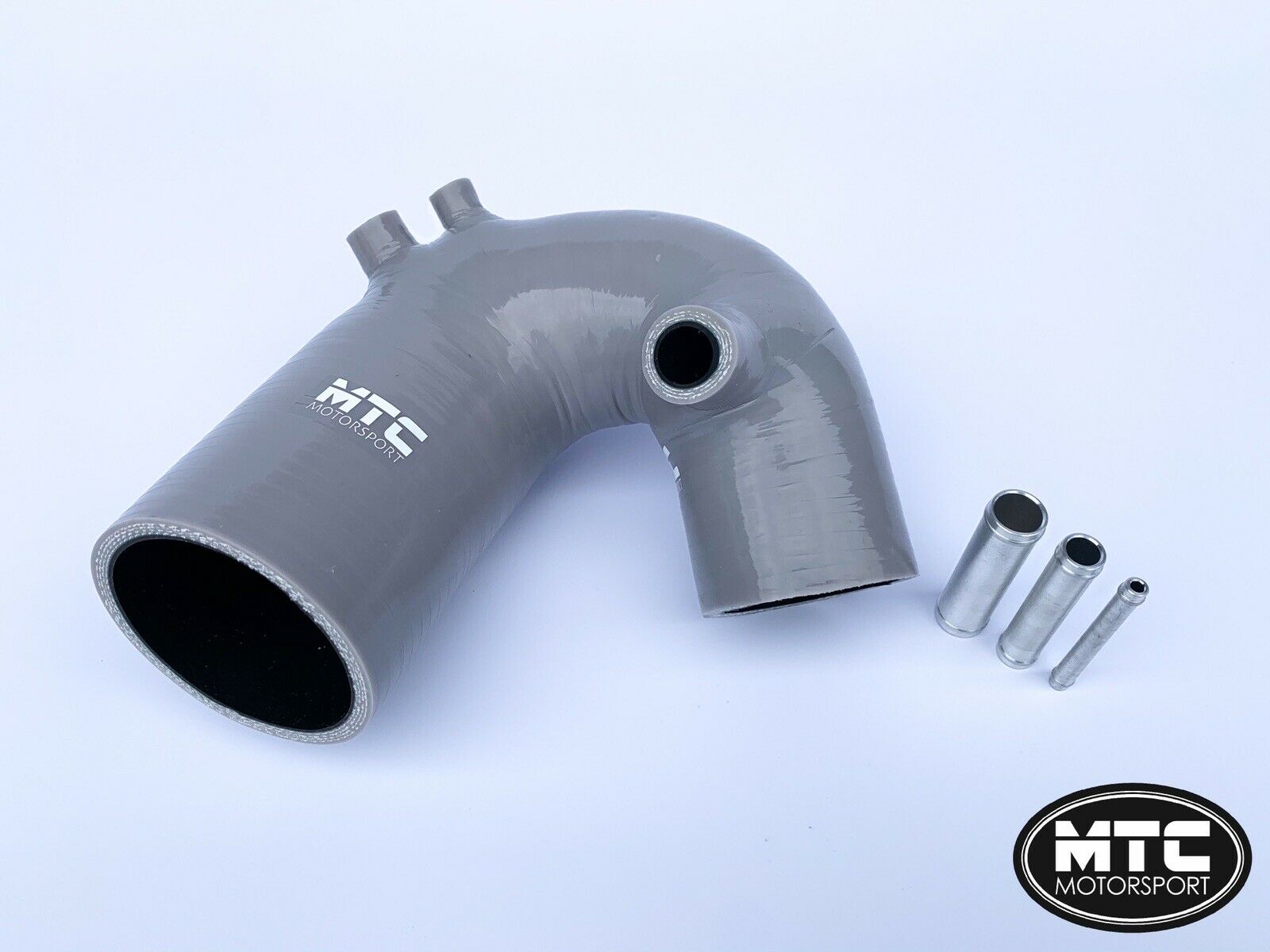 Fiat 500 595 695 Turismo Abarth Intake Hose Grey Garrett Turbo | MTC Motorsport