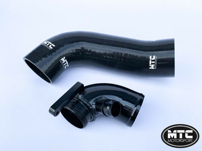 Golf R MK7 7.5 GTI Intake Inlet Turbo Elbow Pipe & Hose Black | MTC Motorsport