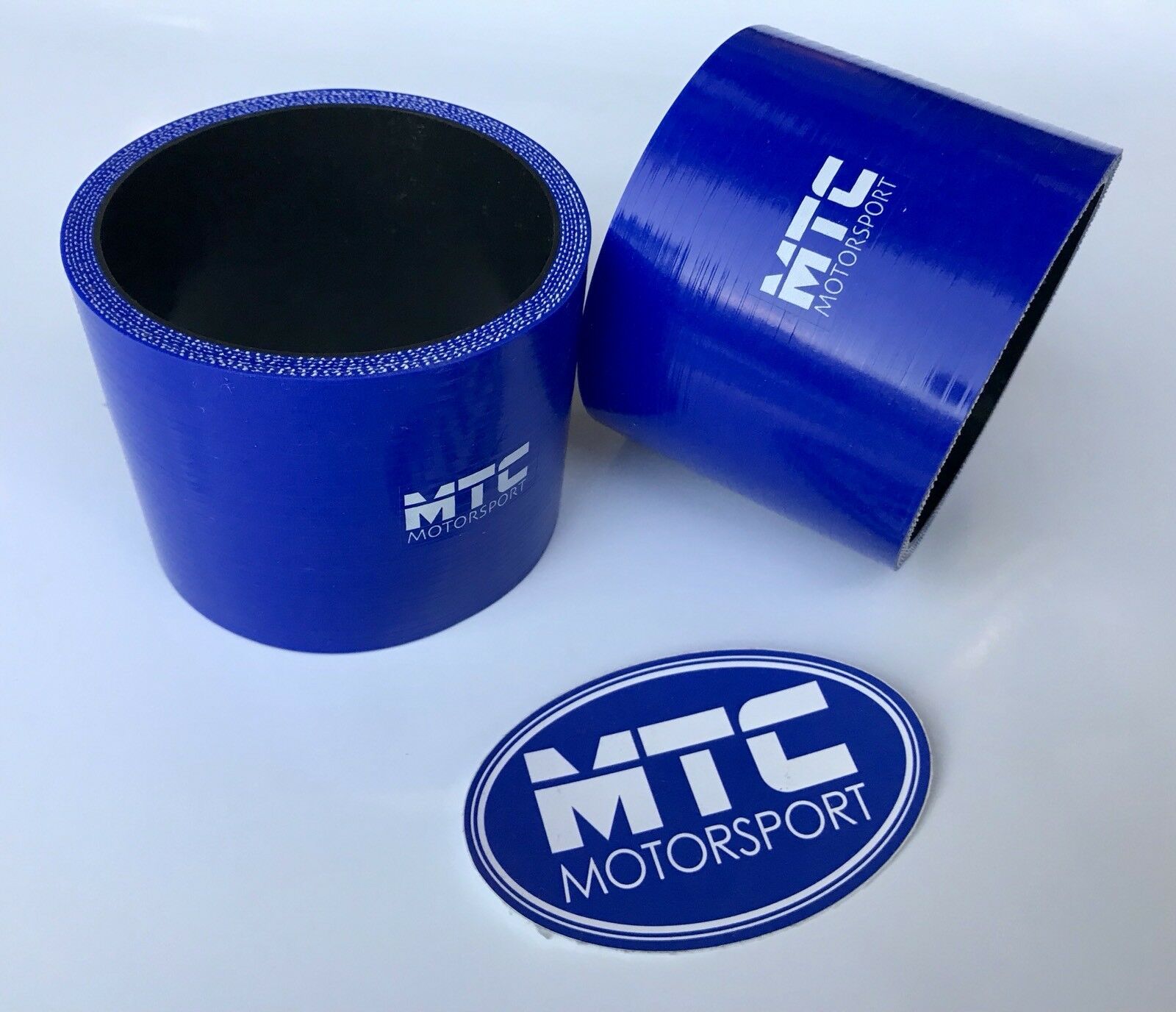 Ferrari 488 GTB Spider Silicone Intake Hoses 8 PLY Blue | MTC Motorsport