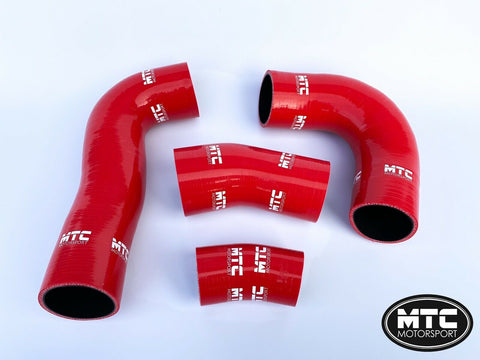 Golf R MK7 GTI 2.0 Turbo Silicone Boost Hoses Red | MTC Motorsport