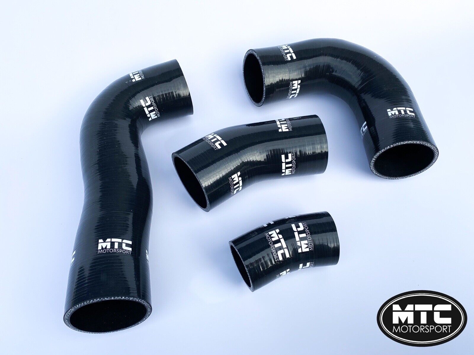 Golf R MK7 GTI 2.0 Turbo Silicone Boost Hoses Black | MTC Motorsport