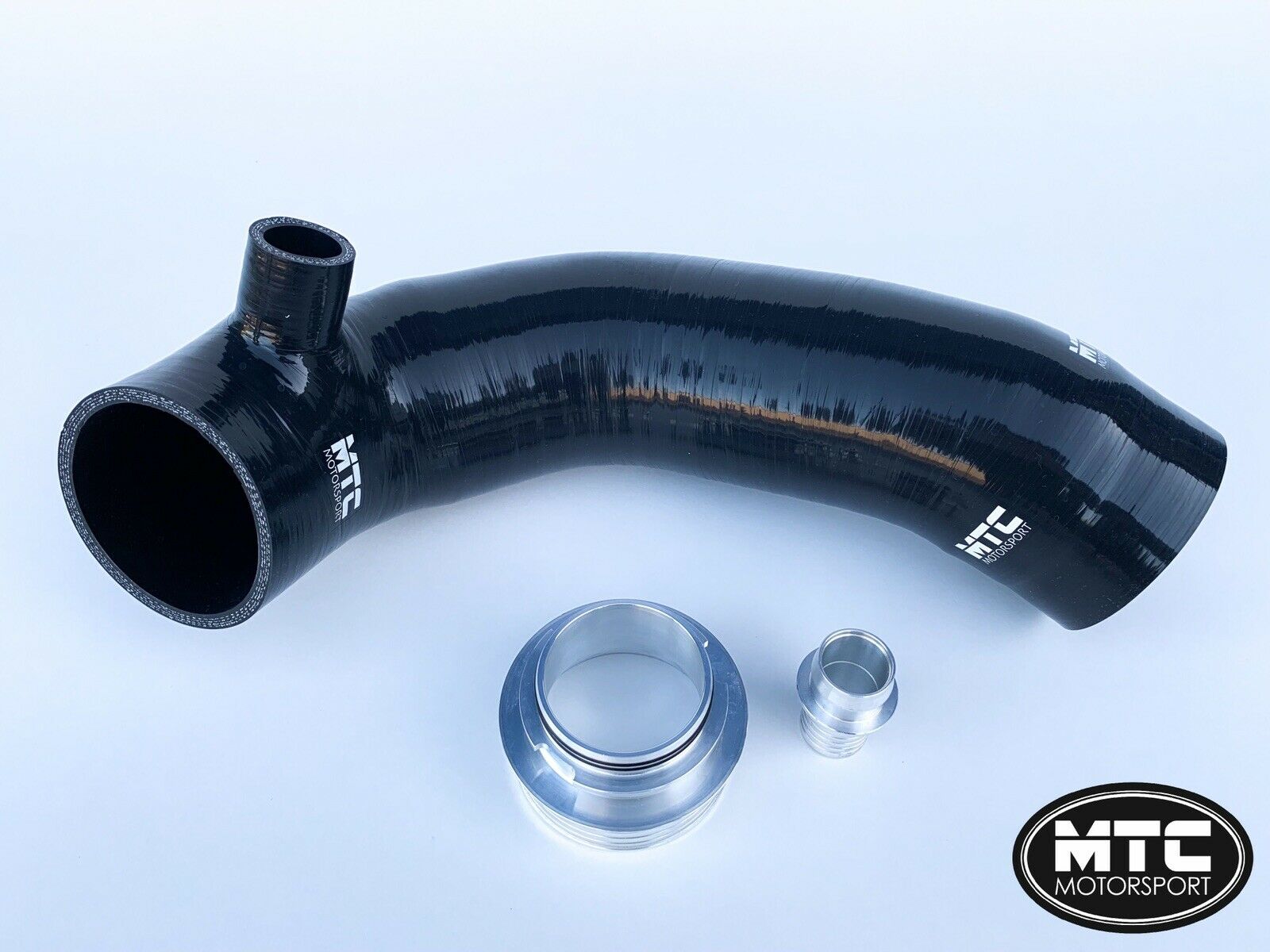 Intake Inlet Hose | Turbo Elbow Pipe Audi S3 A3 TTS 2.0T Black | MTC Motorsport