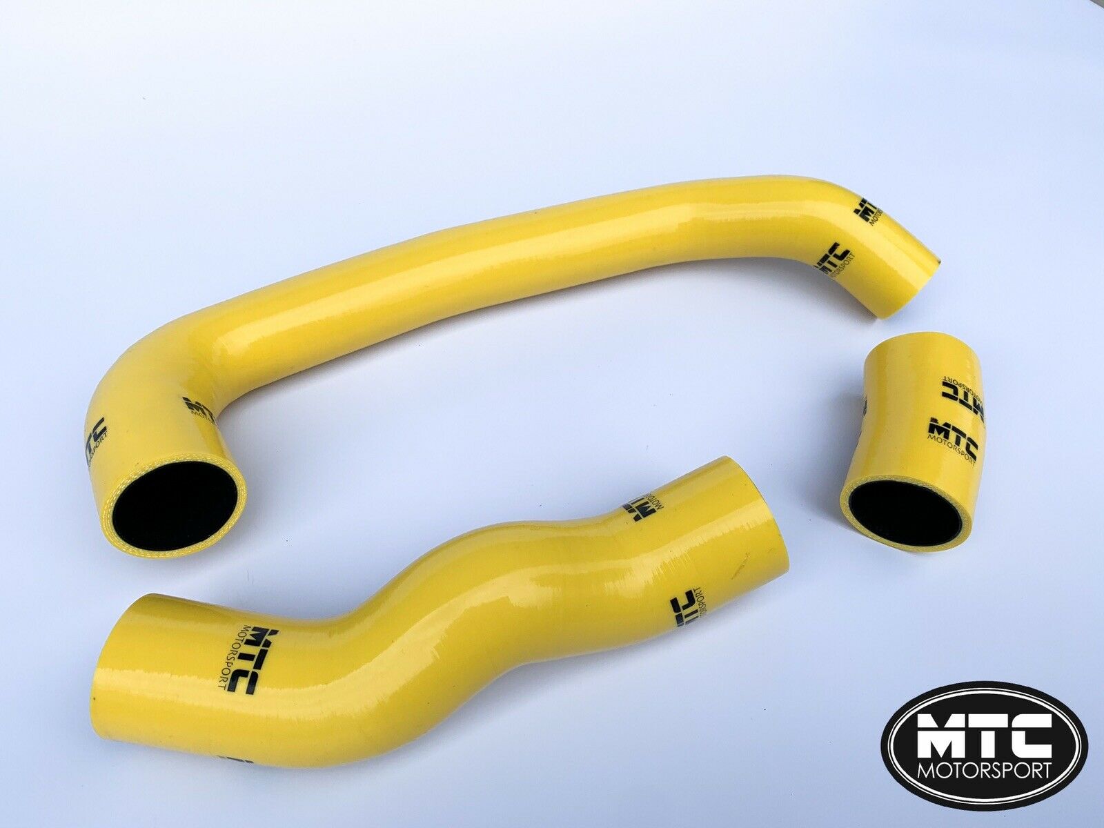 Ford Fiesta MK8 1.0 Ecoboost Intercooler Boost Turbo Hoses Yellow | MTC Motorsport