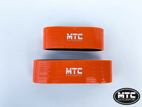 Mini Cooper S R53 Silicone Intercooler Snoot Boots Orange | MTC Motorsport