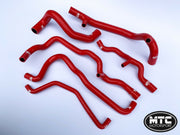 Renault Clio 172 182 Silicone Coolant Hoses for Phase 2 Red | MTC Motorsport