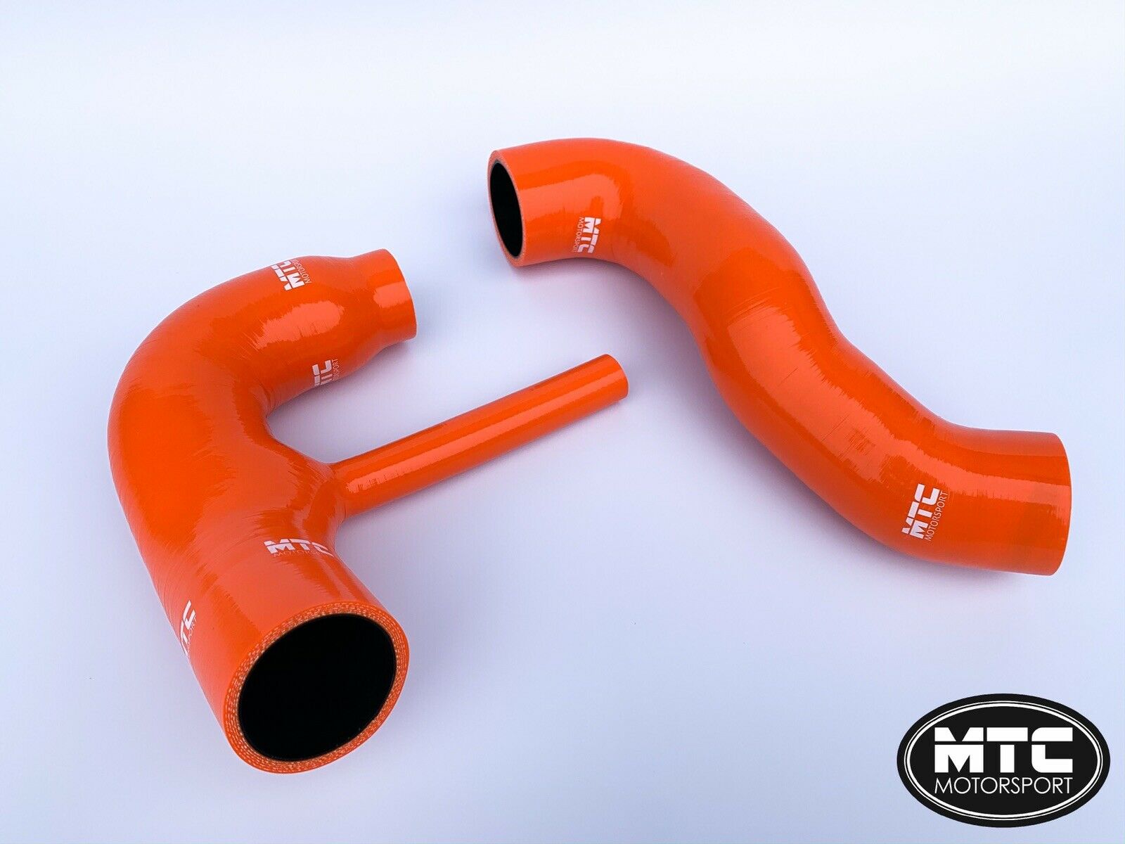 Ford Fiesta 1.0L Ecoboost Induction Turbo Hoses MK7 MK8 Orange | MTC Motorsport