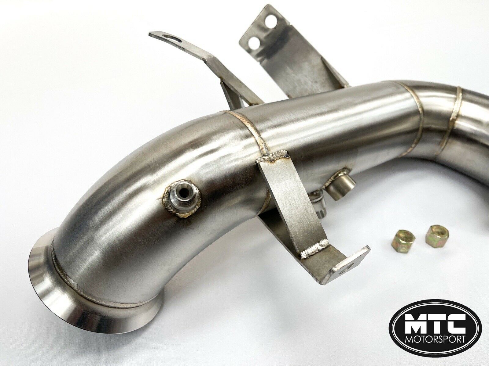 Mercedes A45 S 3” Decat Downpipe CLA45 S A45S AMG 2019- | MTC Motorsport