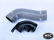 Golf R MK7 7.5 GTI Intake Inlet Turbo Elbow Pipe & Hose Grey | MTC Motorsport