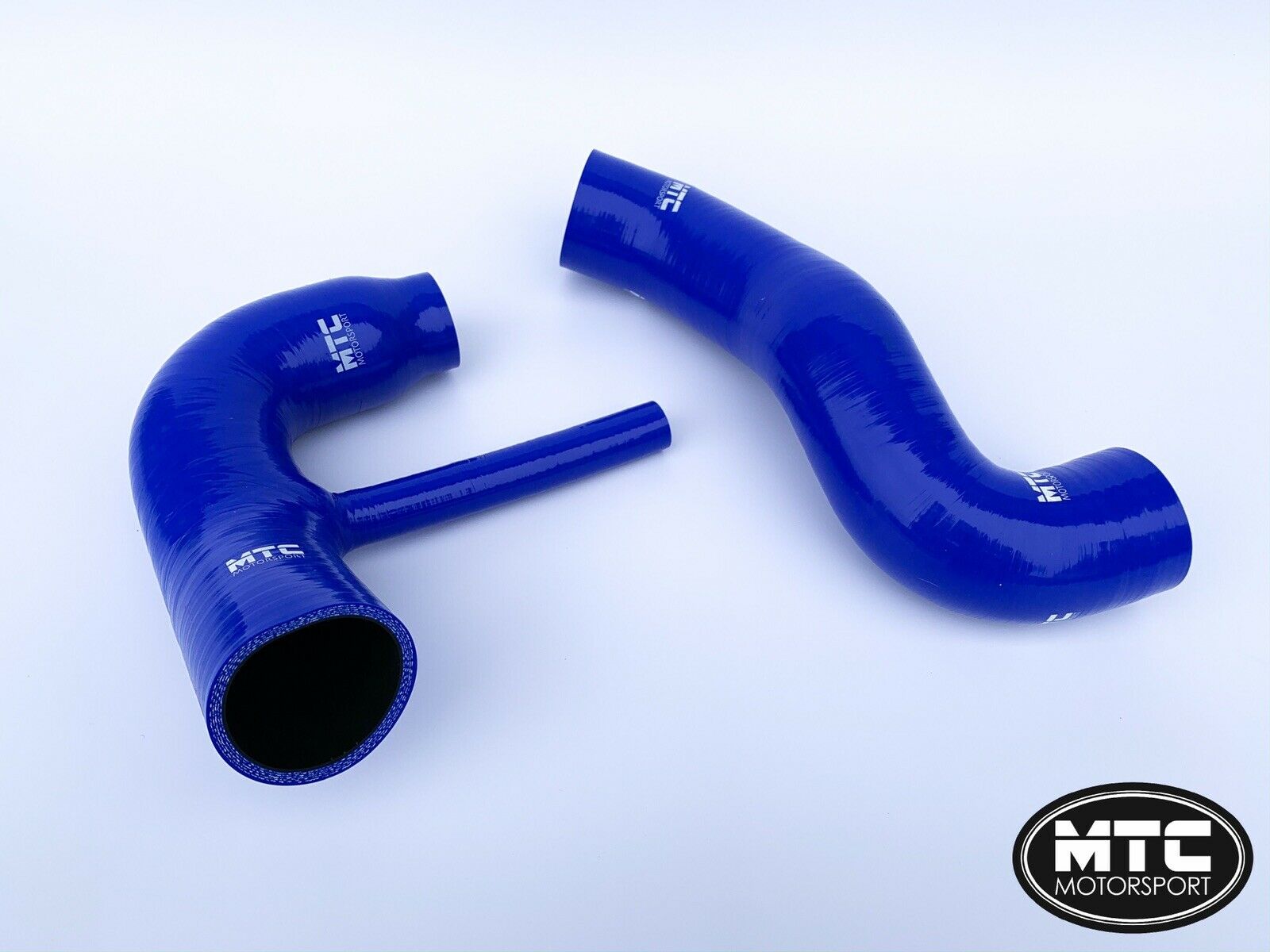 Ford Fiesta 1.0L Ecoboost Induction Turbo Hoses MK7 MK8 Blue | MTC Motorsport