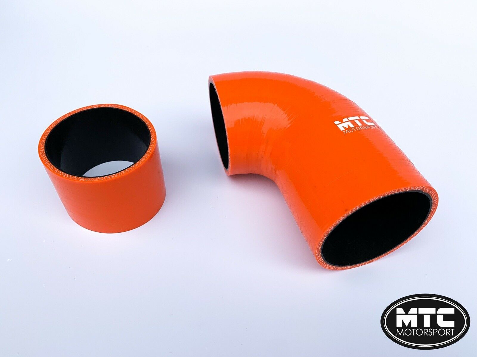 Ford Focus ST 225 2.5T Induction Intake Hoses Orange | MTC Motorsport