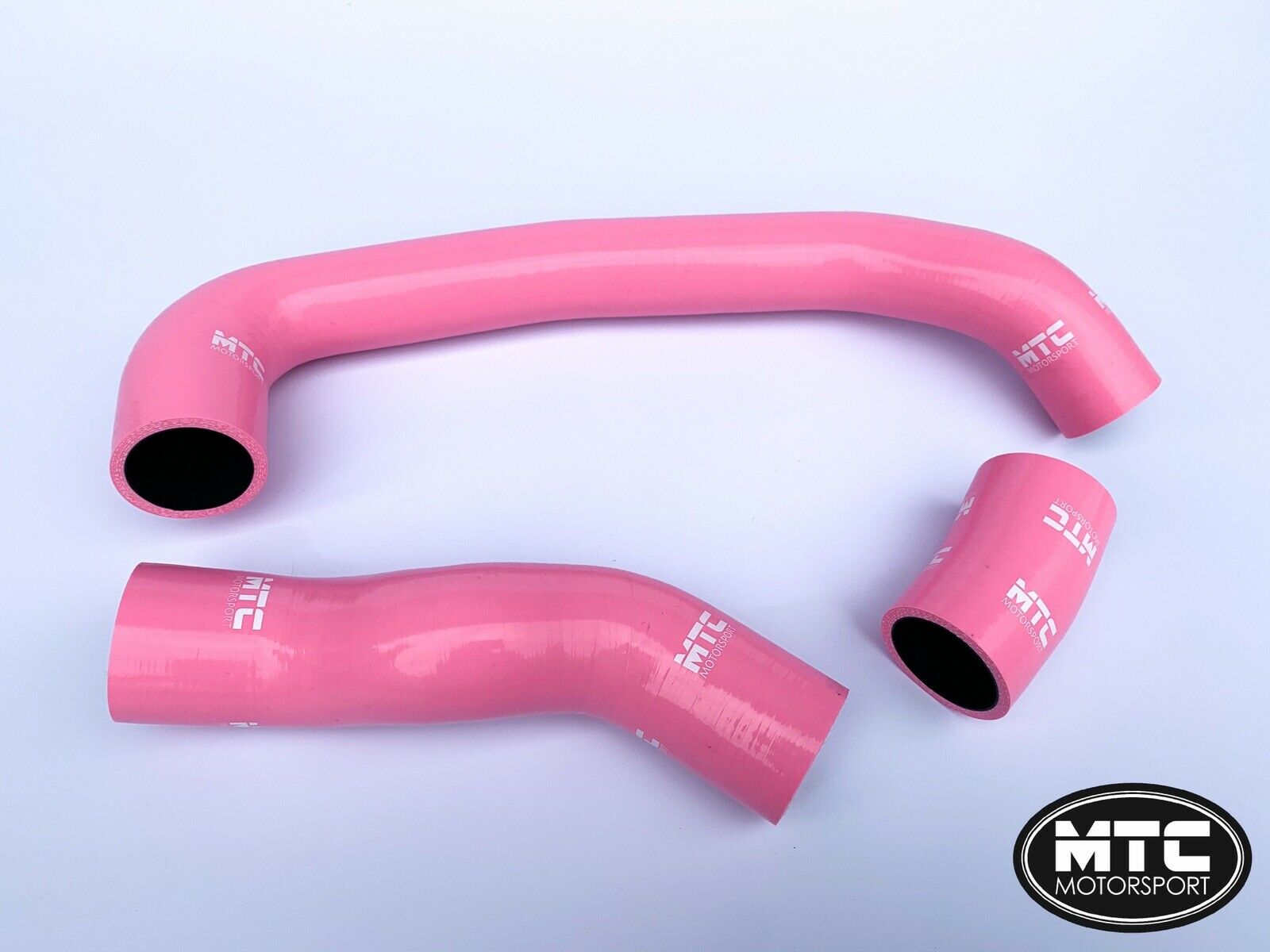 Ford Fiesta MK7 1.0 Ecoboost Intercooler Boost Turbo Hoses Pink | MTC Motorsport