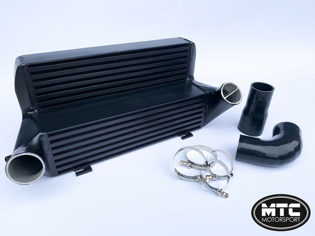 BMW 135i 335i N54 Huge Stepped Intercooler Black | MTC Motorsport