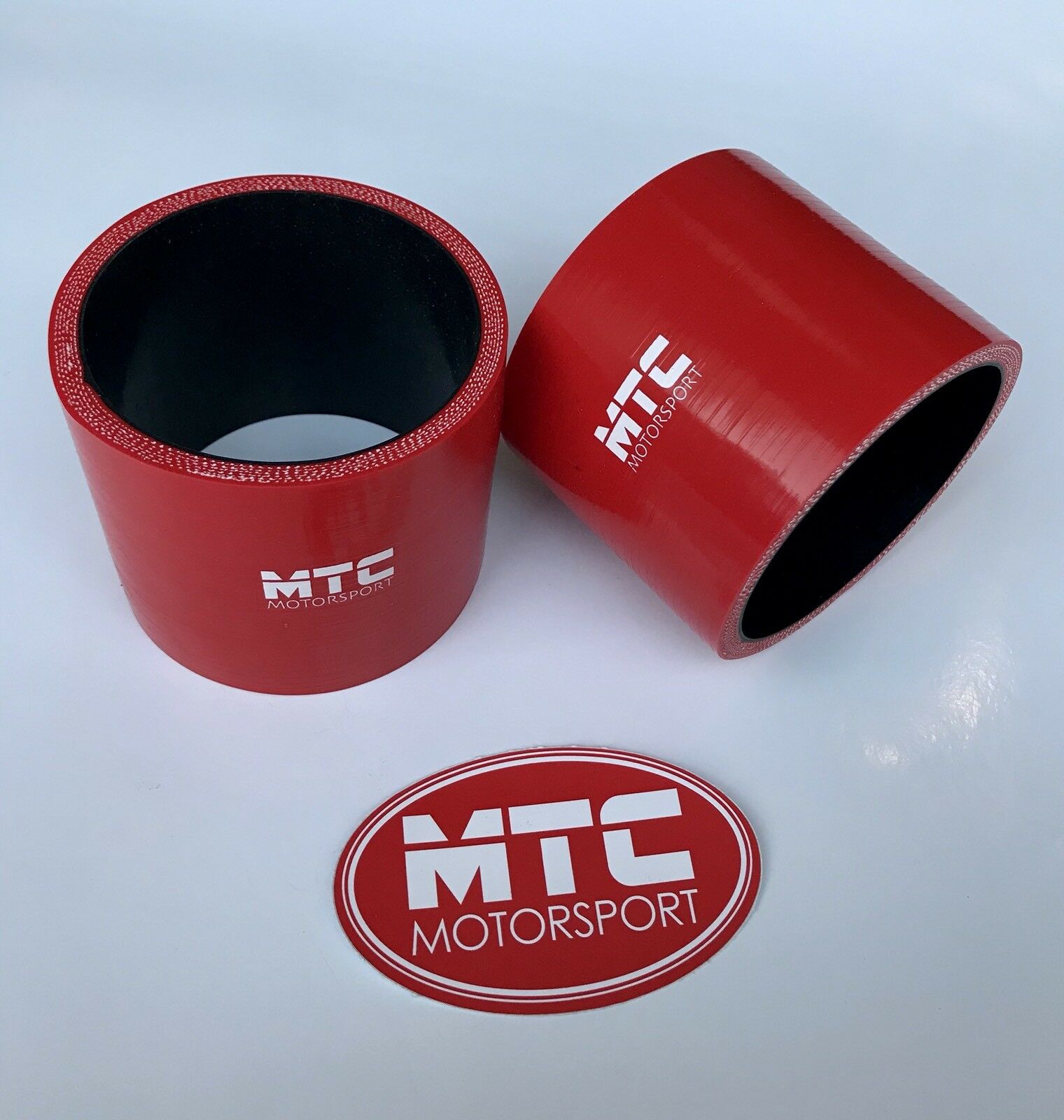 Ferrari 488 GTB Spider Silicone Intake Hoses 8 PLY Red | MTC Motorsport