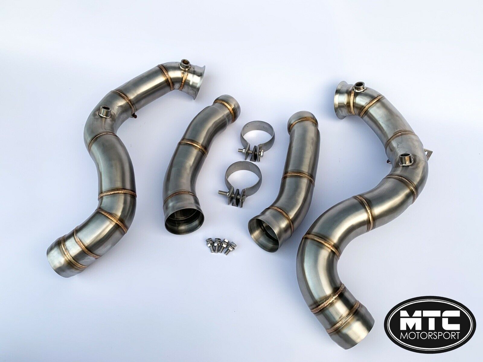 Mercedes C63 S AMG Decat Downpipes W205 C Class | MTC Motorsport