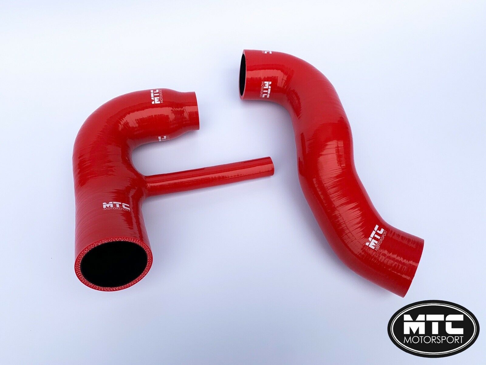 Ford Fiesta 1.0L Ecoboost Induction Turbo Hoses MK7 MK8 Red | MTC Motorsport