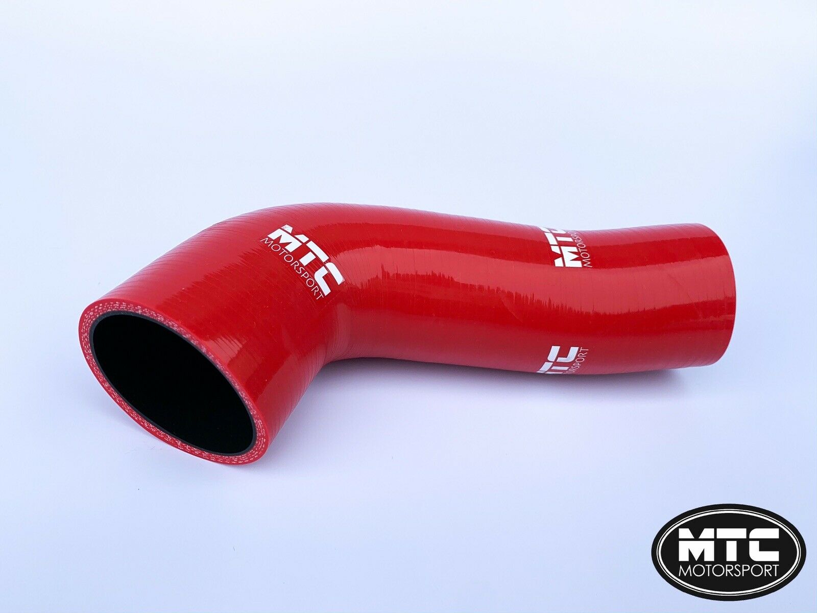 Volvo V70 S60 S80 D5 2.4D Turbo Resonator Delete Hose Red XC90 | MTC Motorsport