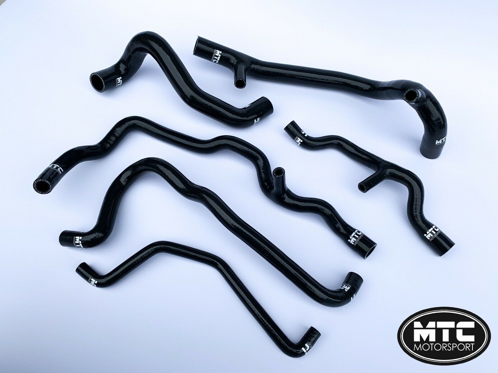 Renault Clio 172 182 Silicone Coolant Hoses for Phase 2 Black | MTC Motorsport