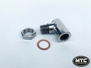 Exhaust Lambda Stainless Steel Lambda Spacer Fooler O2 Oxygen Sensor Boss M135i | MTC Motorsport