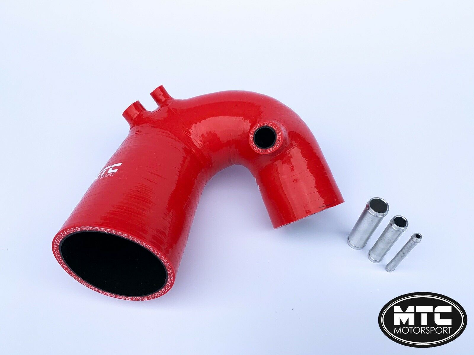 Fiat 500 595 695 Turismo Abarth Intake Hose Red Garrett Turbo | MTC Motorsport