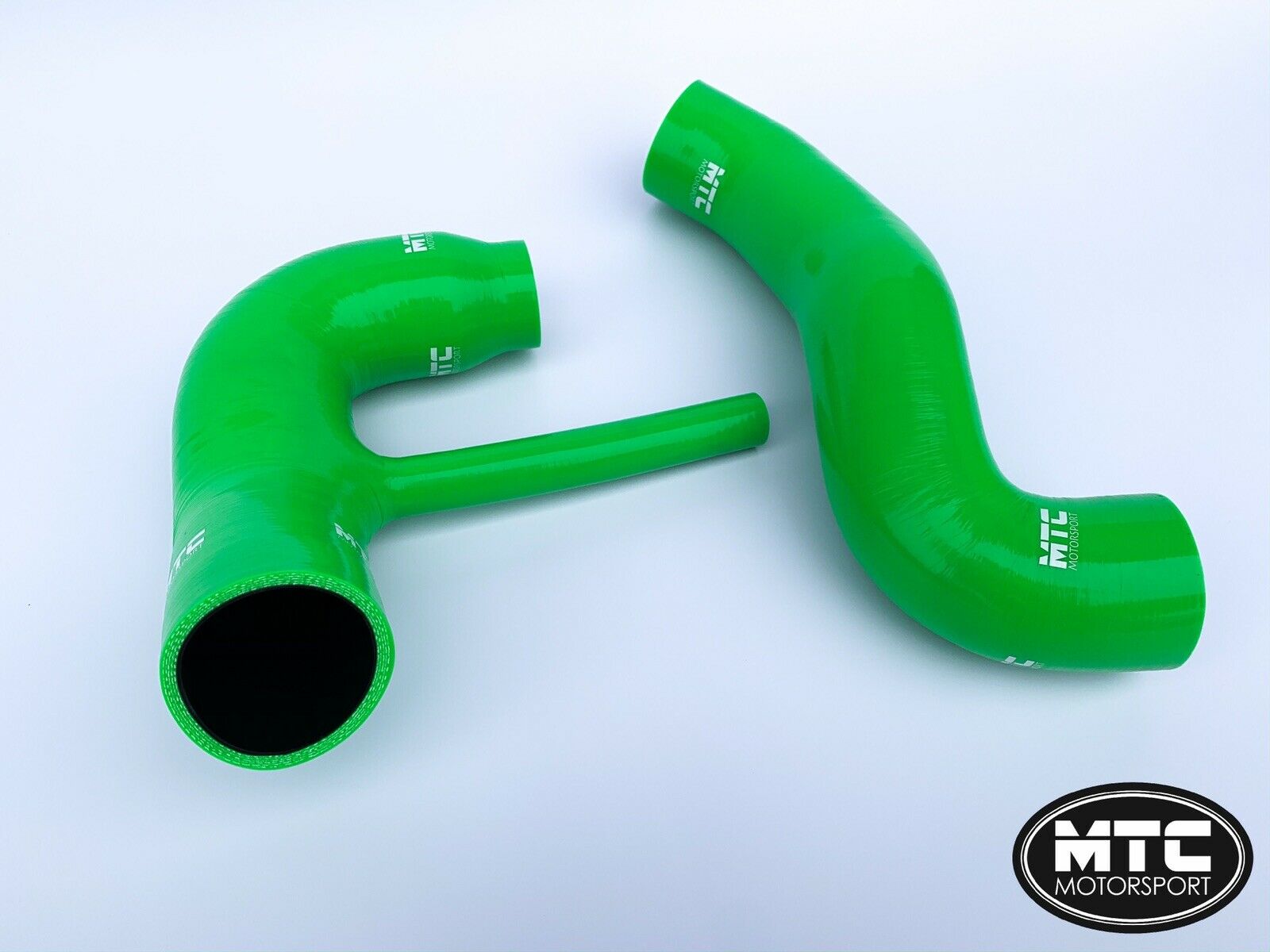 Ford Fiesta 1.0L Ecoboost Induction Turbo Hoses MK7 MK8 Green | MTC Motorsport