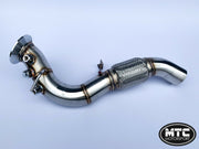 BMW 335D Turbo Intercooler DPF & Boost Hose E90-E93 Silver | MTC Motorsport