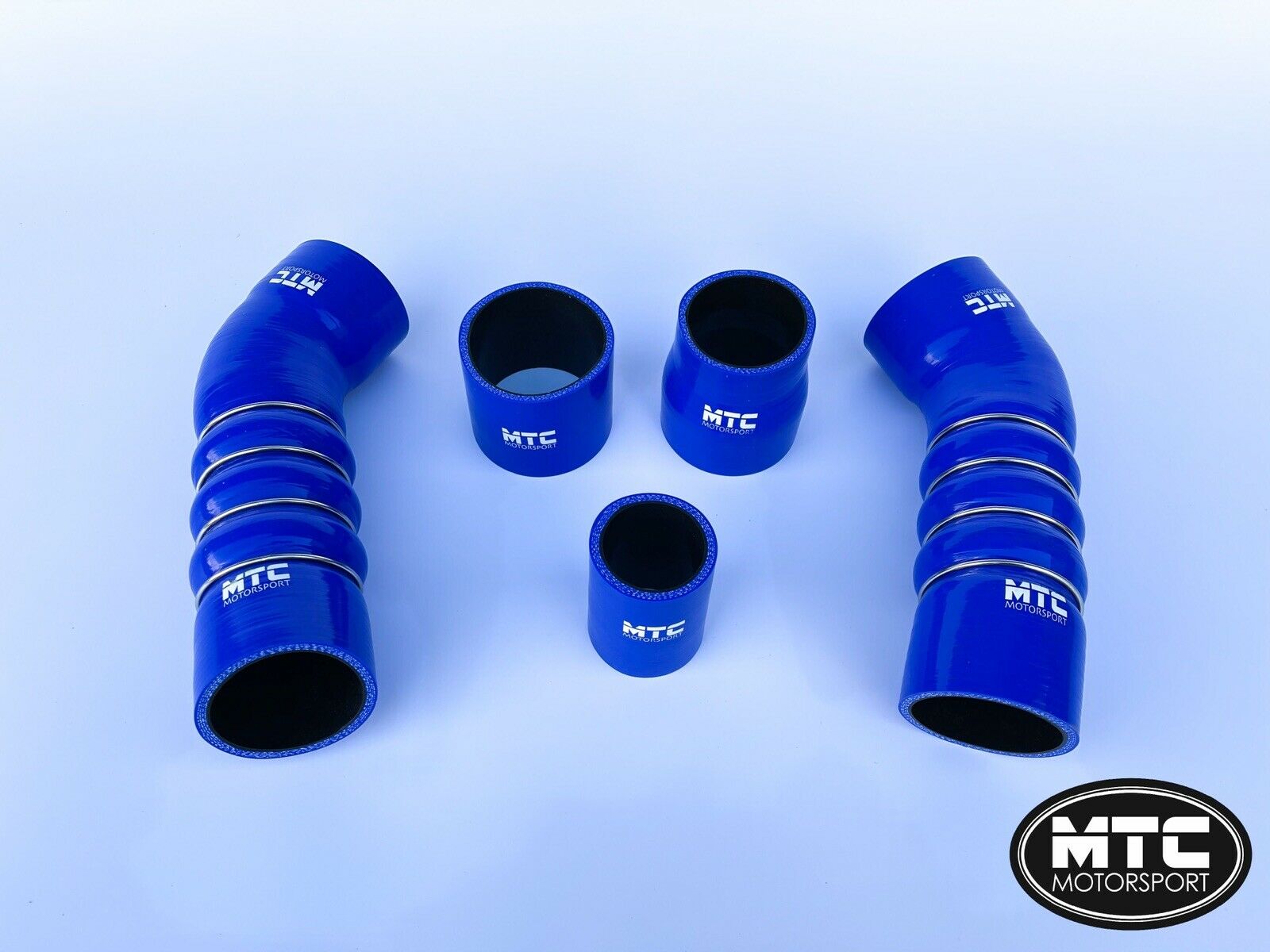 Audi RS3 Silicone Boost Hoses Turbo MK2 8P Pre Facelift Blue | MTC Motorsport