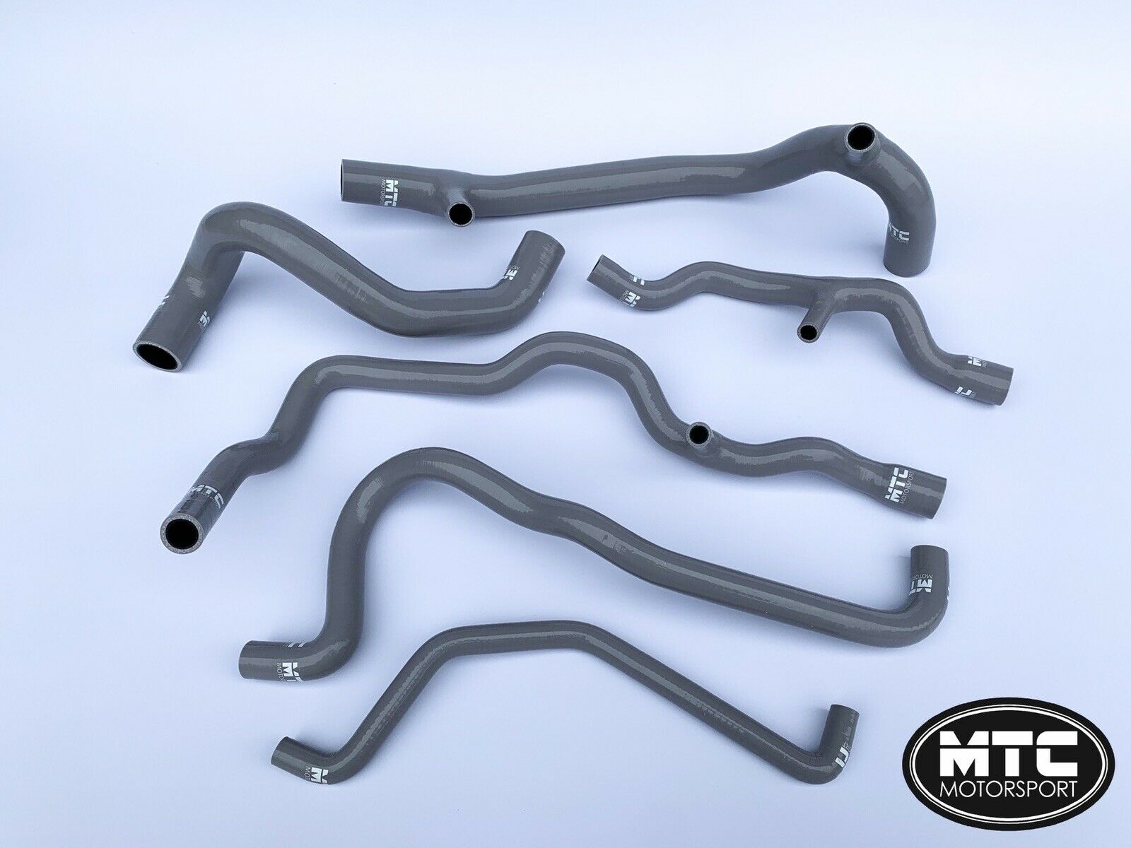 Renault Clio 172 182 Silicone Coolant Hoses for Phase 2 Grey | MTC Motorsport