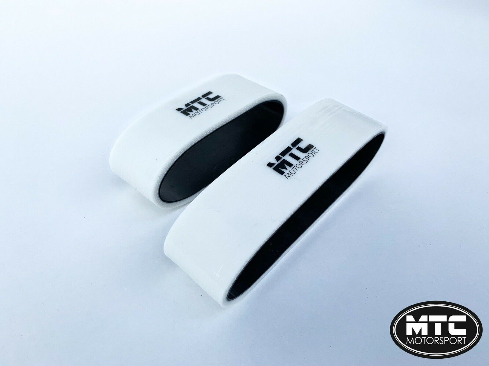 Mini Cooper S R53 Silicone Intercooler Snoot Boots White | MTC Motorsport