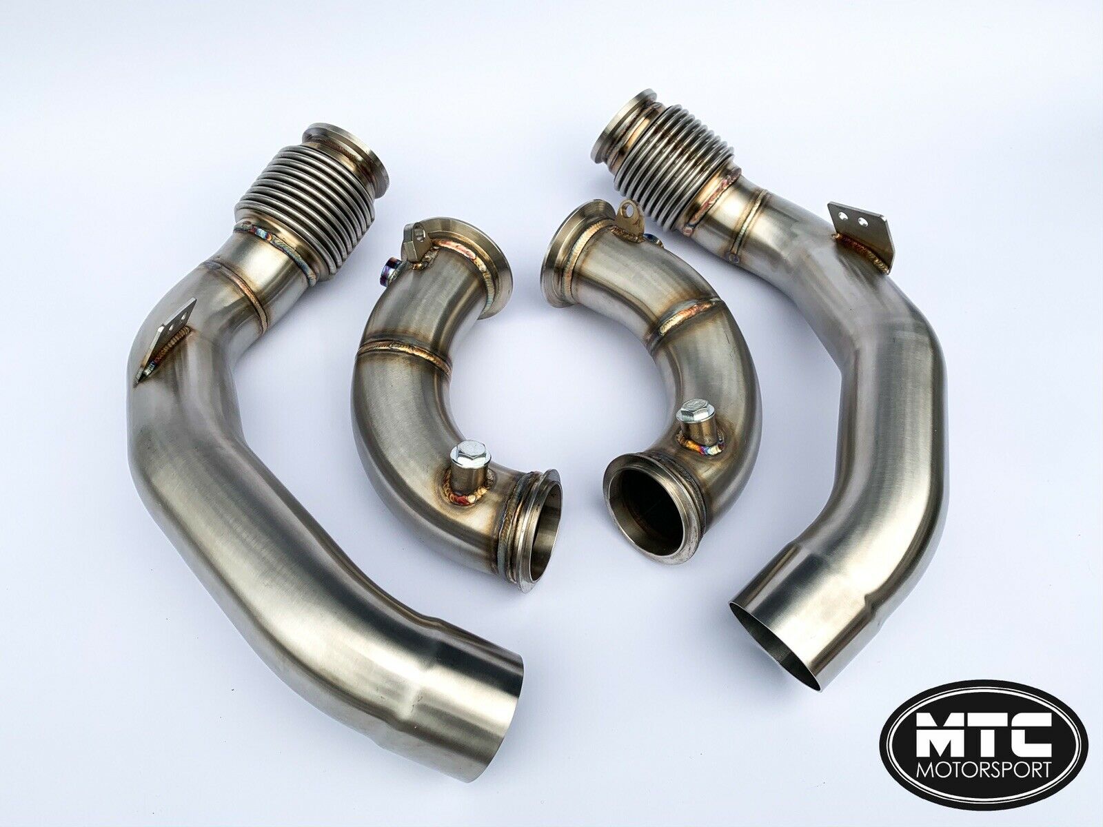 BMW M8 Competition Decat Downpipes 3” F91 F92 F93 | MTC Motorsport