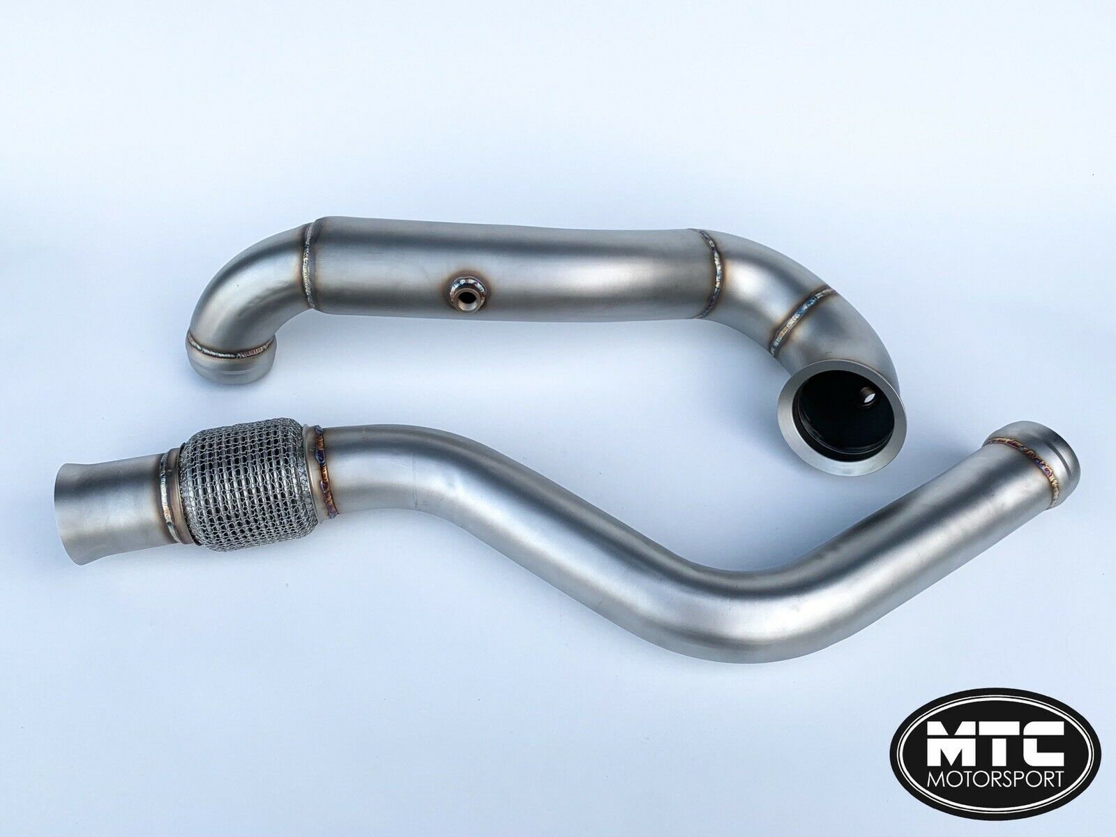 Mercedes A45 Decat Downpipe 3.5” and Mid Pipe GLA45 AMG | MTC Motorsport