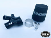 Citroen DS3 1.6T Intake Hose and Filter Kit | Induction Kit Black | MTC Motorsport