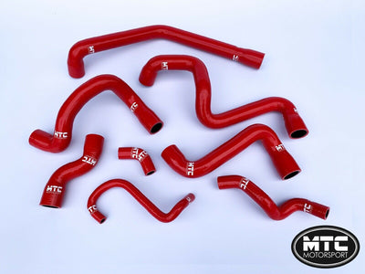 Mini Cooper S R56 R57 Silicone Coolant Hoses 2007-2012 Red | MTC Motorsport
