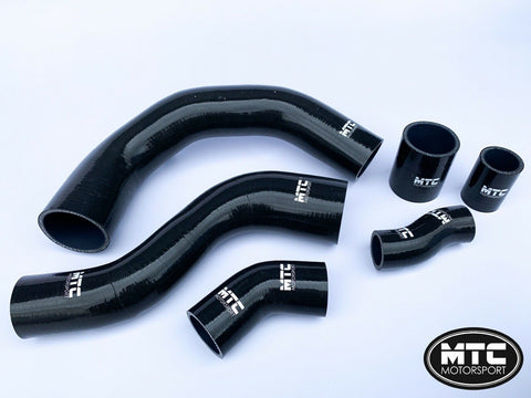 Ford Fiesta MK7 ST ST180 Boost Turbo Intercooler Hoses Black | MTC Motorsport