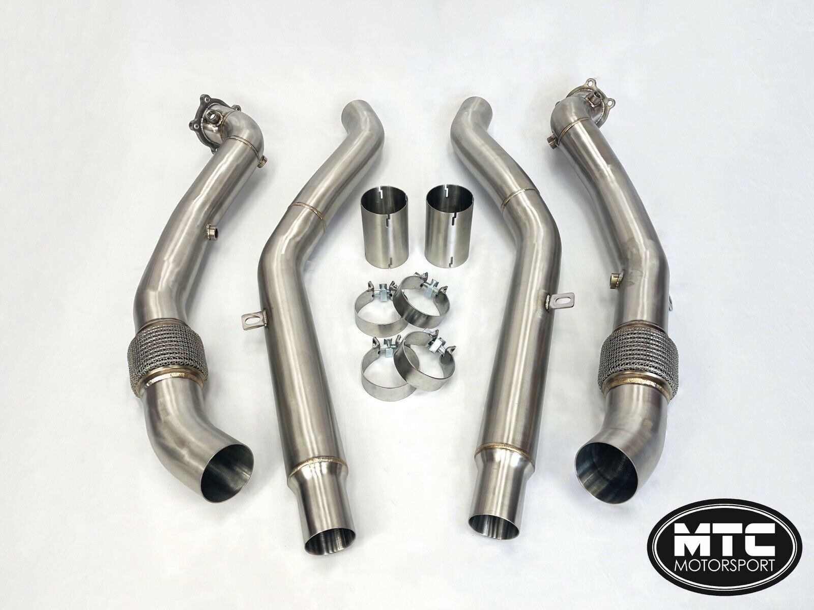 Audi RS6 C7 Decat Downpipes and Mid Pipes RS7 | MTC Motorsport