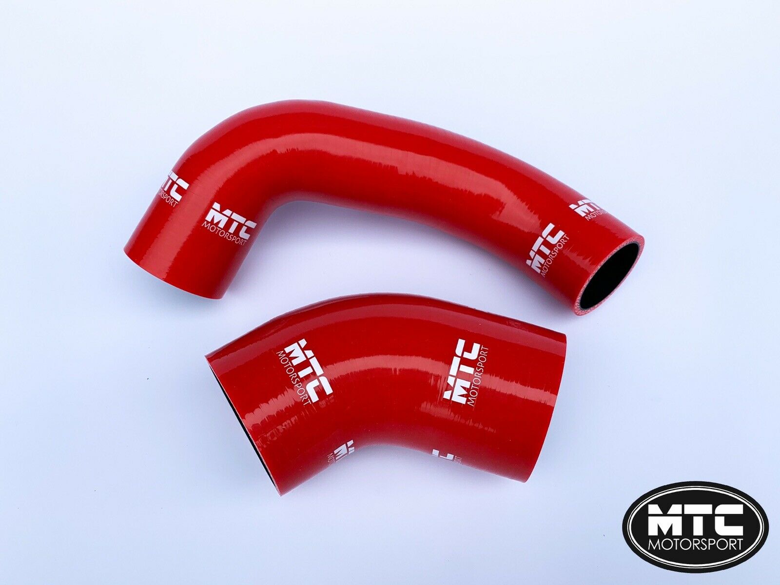 Ford Focus RS MK2 Airbox Intake Hoses Red | MTC Motorsport